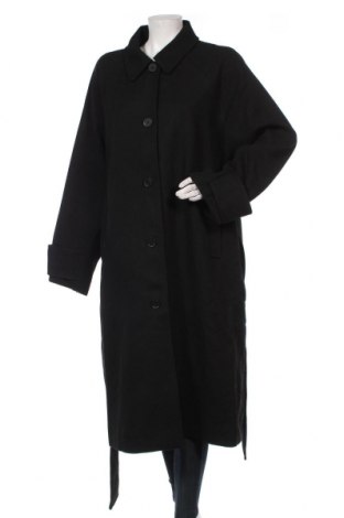 Palton de femei Monki, Mărime XL, Culoare Negru, 86% poliester, 11% lână, 3%acril, Preț 206,09 Lei