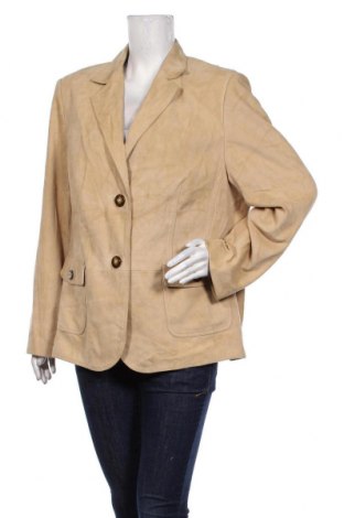 Dámska kožená bunda  Basler, Veľkosť XL, Farba Béžová, Prírodný velur , Cena  128,14 €