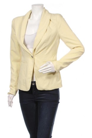 Дамско сако Vero Moda, Размер S, Цвят Жълт, 70% полиестер, 20% вискоза, 5% еластан, Цена 60,00 лв.