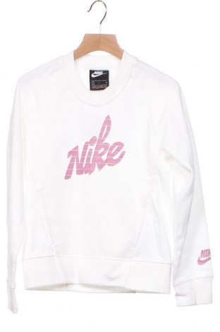 Bluză pentru copii Nike, Mărime 8-9y/ 134-140 cm, Culoare Alb, 80% bumbac, 20% poliester, Preț 105,26 Lei