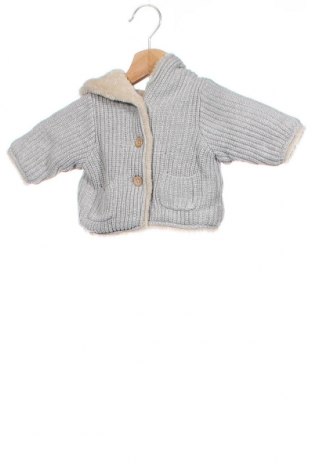 Pulover cu nasturi pentru copii Gap Baby, Mărime 0-1m/ 50 cm, Culoare Gri, Bumbac, Preț 62,17 Lei