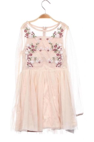 Παιδικό φόρεμα Bardot, Μέγεθος 6-7y/ 122-128 εκ., Χρώμα  Μπέζ, Πολυαμίδη, Τιμή 23,07 €