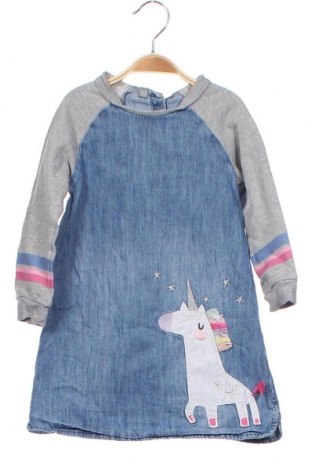 Dziecięca sukienka Next, Rozmiar 3-4y/ 104-110 cm, Kolor Niebieski, 84% bawełna, 16% poliester, Cena 70,37 zł
