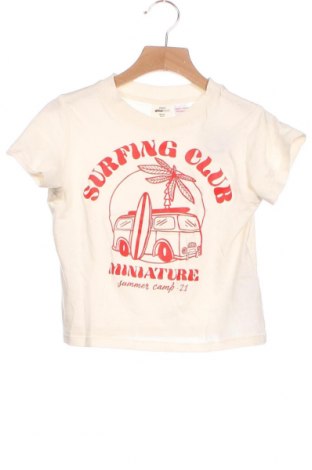 Dětské tričko  Gina Tricot, Velikost 2-3y/ 98-104 cm, Barva Krémová, Bavlna, Cena  260,00 Kč