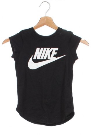 Детска тениска Nike, Размер 4-5y/ 110-116 см, Цвят Черен, Памук, Цена 28,52 лв.