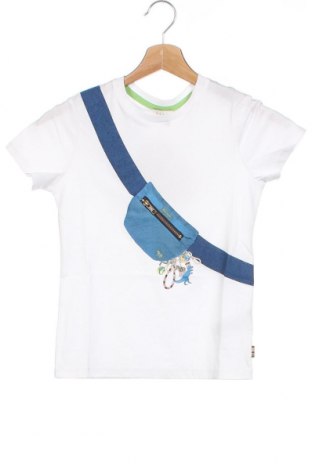 Dětské tričko  Paul Smith Junior, Velikost 8-9y/ 134-140 cm, Barva Bílá, Bavlna, Cena  486,00 Kč