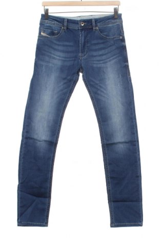 Dětské džíny  Diesel, Velikost 13-14y/ 164-168 cm, Barva Modrá, 90% bavlna, 9% polyester, 1% elastan, Cena  1 047,00 Kč