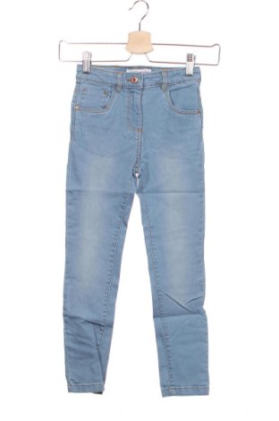 Dětské džíny  Minoti, Velikost 4-5y/ 110-116 cm, Barva Modrá, 80% bavlna, 19% polyester, 1% elastan, Cena  282,00 Kč