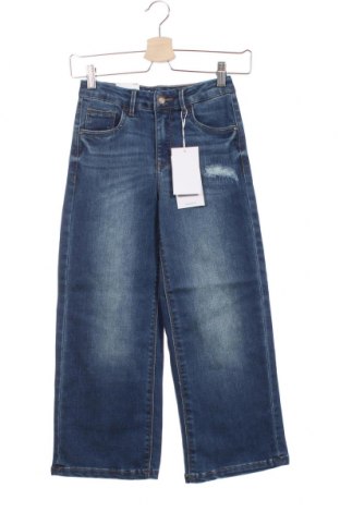 Dětské džíny  Name It, Velikost 7-8y/ 128-134 cm, Barva Modrá, 61% bavlna, 34% polyester, 3% viskóza, 2% elastan, Cena  299,00 Kč