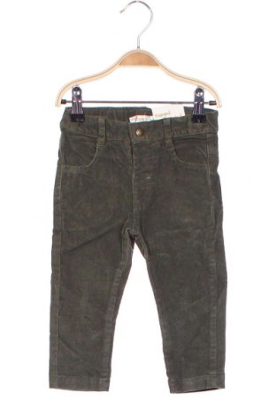 Pantaloni de catifea reiată, pentru copii Babybol, Mărime 12-18m/ 80-86 cm, Culoare Verde, 98% bumbac, 2% elastan, Preț 48,52 Lei