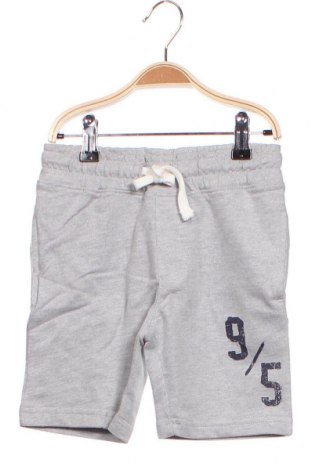 Pantaloni scurți pentru copii Minoti, Mărime 4-5y/ 110-116 cm, Culoare Gri, 75% bumbac, 25% poliester, Preț 50,03 Lei