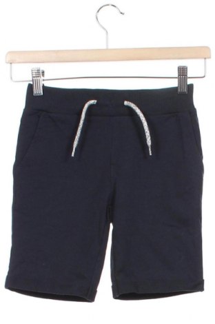 Pantaloni scurți pentru copii Name It, Mărime 6-7y/ 122-128 cm, Culoare Albastru, Bumbac, Preț 72,24 Lei