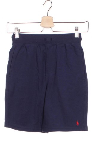 Pantaloni scurți pentru copii Polo, Mărime 9-10y/ 140-146 cm, Culoare Albastru, Bumbac, Preț 76,38 Lei