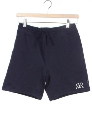 Pantaloni scurți pentru copii River Island, Mărime 11-12y/ 152-158 cm, Culoare Albastru, 96% bumbac, 4% elastan, Preț 71,05 Lei