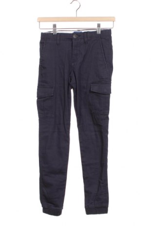 Детски панталон Jack & Jones, Размер 8-9y/ 134-140 см, Цвят Син, 98% памук, 2% еластан, Цена 25,90 лв.