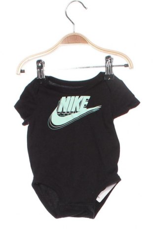 Παιδικό κορμάκι Nike, Μέγεθος 2-3m/ 56-62 εκ., Χρώμα Μαύρο, Βαμβάκι, Τιμή 10,10 €