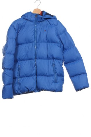 Dětská bunda  Tommy Hilfiger, Velikost 15-18y/ 170-176 cm, Barva Modrá, Polyester, peří, Cena  2 487,00 Kč