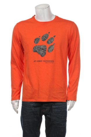 Pánské tričko  Jack Wolfskin, Velikost L, Barva Oranžová, 52% bavlna, 48% polyester, Cena  1 036,00 Kč