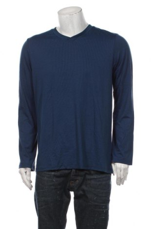 Męska bluzka Schiesser, Rozmiar L, Kolor Niebieski, 95% tencel, 5% elastyna, Cena 94,89 zł