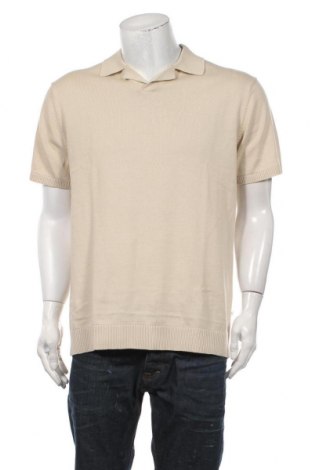 Ανδρική μπλούζα Selected Homme, Μέγεθος M, Χρώμα  Μπέζ, Βαμβάκι, Τιμή 14,07 €