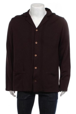 Jachetă tricotată de bărbați Lardini, Mărime XXL, Culoare Maro, Bumbac, Preț 579,34 Lei