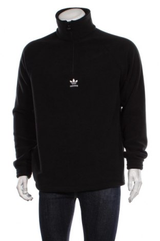 Мъжка поларена блуза Adidas Originals, Размер M, Цвят Черен, Полиестер, Цена 38,15 лв.