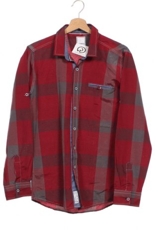 Мъжка риза, Размер XL, Цвят Червен, 80% памук, 20% полиестер, Цена 35,00 лв.