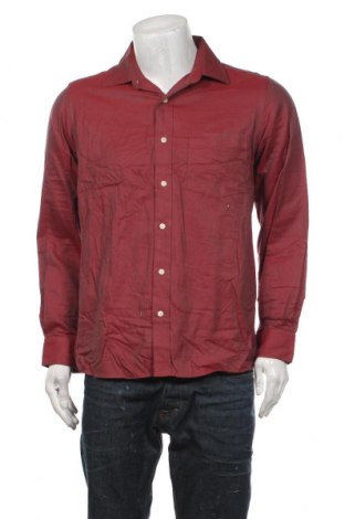 Мъжка риза Arrow, Размер M, Цвят Червен, Памук, Цена 31,50 лв.