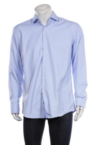 Pánská košile  BOSS, Velikost XL, Barva Modrá, 92% polyamide, 8% elastan, Cena  1 126,00 Kč