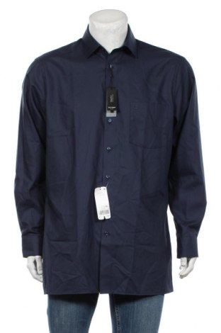 Ανδρικό πουκάμισο Olymp, Μέγεθος XL, Χρώμα Μπλέ, Βαμβάκι, Τιμή 36,80 €