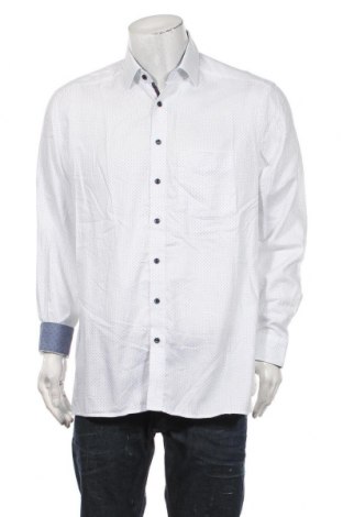 Мъжка риза Olymp, Размер L, Цвят Бял, Памук, Цена 53,00 лв.