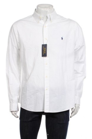 Ανδρικό πουκάμισο Polo By Ralph Lauren, Μέγεθος XL, Χρώμα Λευκό, 91% βαμβάκι, 9% ελαστάνη, Τιμή 41,60 €
