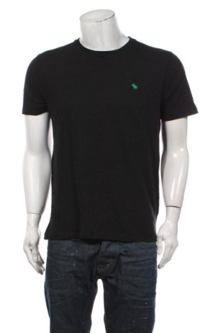 Мъжка тениска Abercrombie & Fitch, Размер M, Цвят Черен, Памук, Цена 27,52 лв.