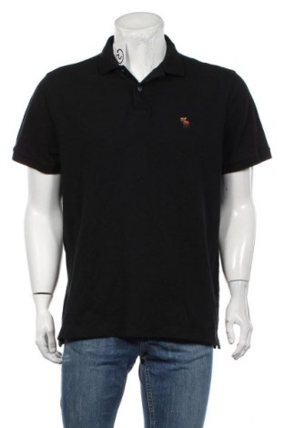 Tricou de bărbați Abercrombie & Fitch, Mărime XL, Culoare Negru, 98% bumbac, 2% elastan, Preț 107,10 Lei