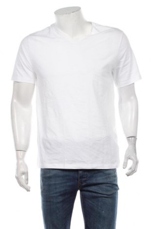 Ανδρικό t-shirt BOSS, Μέγεθος L, Χρώμα Λευκό, Βαμβάκι, Τιμή 21,78 €