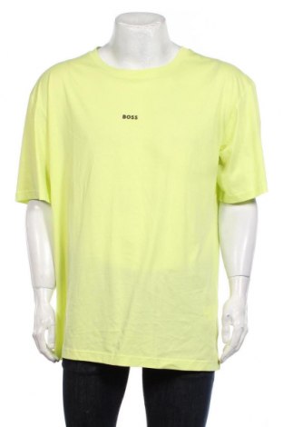 Pánské tričko  BOSS, Velikost XXL, Barva Žlutá, Bavlna, Cena  588,00 Kč