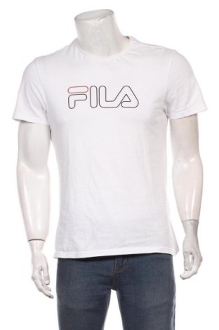 Tricou de bărbați FILA, Mărime S, Culoare Alb, Bumbac, Preț 111,58 Lei