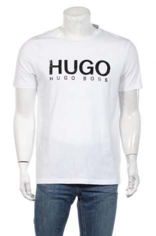 Ανδρικό t-shirt Hugo Boss, Μέγεθος M, Χρώμα Λευκό, Βαμβάκι, Τιμή 21,50 €