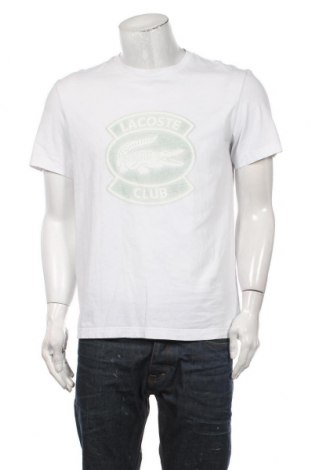 Ανδρικό t-shirt Lacoste, Μέγεθος L, Χρώμα Λευκό, Βαμβάκι, Τιμή 21,34 €