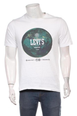 Tricou de bărbați Levi's, Mărime S, Culoare Alb, 100% bumbac, Preț 109,54 Lei
