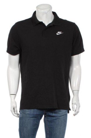 Tricou de bărbați Nike, Mărime L, Culoare Negru, Bumbac, Preț 107,10 Lei