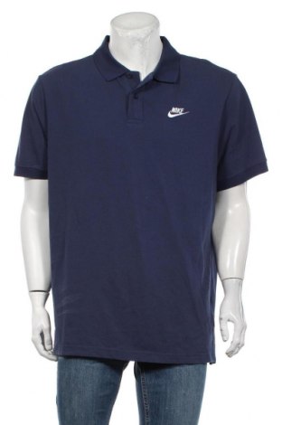 Tricou de bărbați Nike, Mărime XL, Culoare Albastru, Bumbac, Preț 114,34 Lei