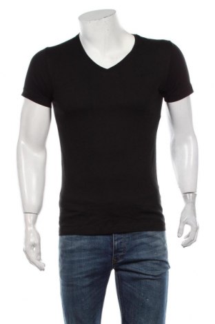 Ανδρικό t-shirt Ragman, Μέγεθος S, Χρώμα Μαύρο, Βαμβάκι, Τιμή 21,16 €