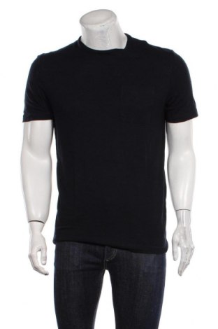 Ανδρικό t-shirt S.Oliver, Μέγεθος L, Χρώμα Μπλέ, 55% λινό, 45% βαμβάκι, Τιμή 16,02 €