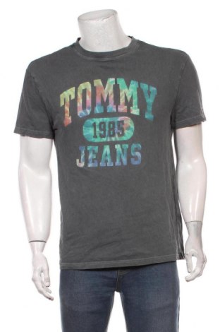 Tricou de bărbați Tommy Hilfiger, Mărime M, Culoare Gri, Bumbac, Preț 107,10 Lei
