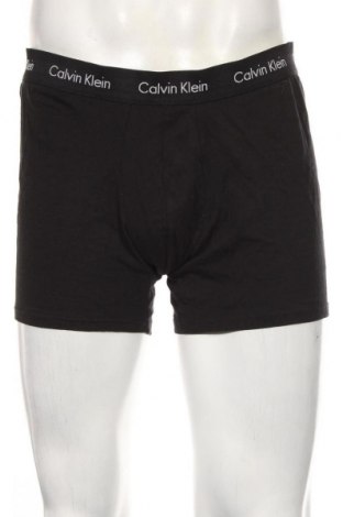 Boxeri bărbătești Calvin Klein, Mărime XL, Culoare Negru, 95% bumbac, 5% elastan, Preț 83,23 Lei