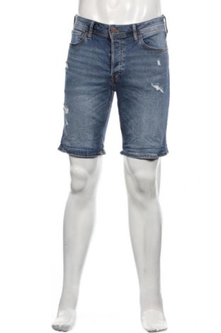 Ανδρικό κοντό παντελόνι Jack & Jones, Μέγεθος M, Χρώμα Μπλέ, 98% βαμβάκι, 2% ελαστάνη, Τιμή 23,51 €