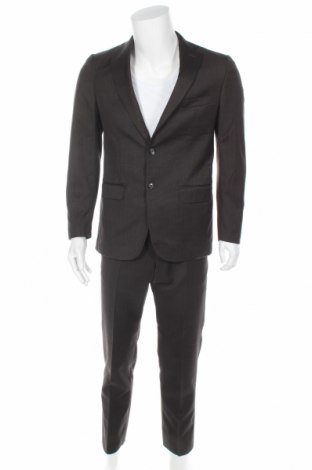 Ανδρικό κοστούμι Vitale Barberis Canonico, Μέγεθος M, Χρώμα Καφέ, Μαλλί, Τιμή 55,05 €