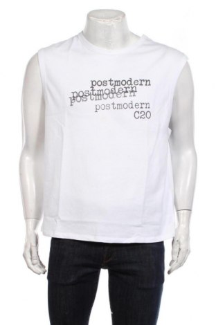 Ανδρική αμάνικη μπλούζα Jaded London, Μέγεθος XL, Χρώμα Λευκό, Βαμβάκι, Τιμή 14,15 €