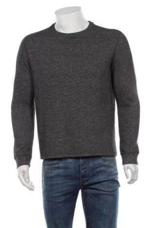 Мъжки пуловер AllSaints, Размер M, Цвят Черен, 55% полиестер, 27% памук, 18% вискоза, Цена 97,00 лв.